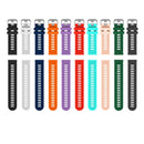 For Huawei Watch GT3 Pro 43mm 20mm Silicone Twill Watch Band(Grey)
