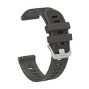 For Huawei Watch GT2 42mm 20mm Silicone Twill Watch Band(Grey)