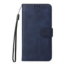 For Honor X8 / X30i / Play6T Pro JSM Calf Texture Leather Phone Case(Blue)
