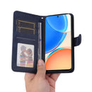 For Honor X8 / X30i / Play6T Pro JSM Calf Texture Leather Phone Case(Blue)