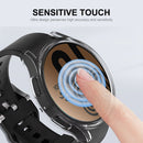 For Samsung Galaxy Watch5 44mm ENKAY Hat-Prince Full Coverage Electroplated Soft TPU Case(Grey)