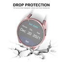 For Samsung Galaxy Watch5 44mm ENKAY Hat-Prince Full Coverage Electroplated Soft TPU Case(Black)