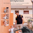 V12 3.0 inch Rotatable LCD Screen 20MP 16X Digital Zoom 1080P Recording Video Camera Camcorder, Model:Standard + Wide-Angle Lens