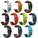 For Xiaomi MI Watch S1 22mm Two-Color Breathable Silicone Watch Band(Black+Red)