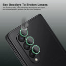 For Samsung Galaxy Z Fold4 5G ENKAY 9H Rear Camera Lens Tempered Glass Film(Black)