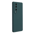 For Honor 70 ENKAY Liquid Silicone Shockproof Phone Case(Dark Green)