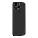 For iPhone 14 Pro Max PINWUYO Sense Series Liquid Silicone TPU Phone Case (Black)