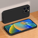 For iPhone 14 Pro Max PINWUYO Sense Series Liquid Silicone TPU Phone Case (Black)
