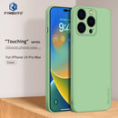 For iPhone 14 Pro Max PINWUYO Sense Series Liquid Silicone TPU Phone Case (Green)