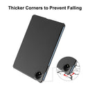 For Huawei MatePad Pro 11 2022 ENKAY Plastic Back Cover Smart Leather Stand Case(Black)