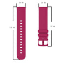 For Samsung Galaxy Watch5 44mm 20mm Solid Color Soft Silicone Watch Band(Grey)