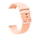 For Samsung Galaxy Watch5 40mm 20mm Solid Color Soft Silicone Watch Band(Pink)