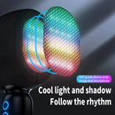 JY57 TWS Wireless Karaoke Microphone Bluetooth Handheld Portable Speaker Home KTV Player with LED Lights