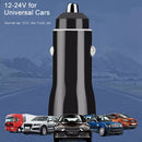 TE-P8 40W PD20W + PD20W Dual Port PD3.0 Car Charger with Type-c to Type-C Data Cable, Length: 1m(White)