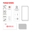 2 PCS For Xiaomi Redmi K50 Ultra ENKAY Full Glue 0.26mm 9H 2.5D Tempered Glass Full Film