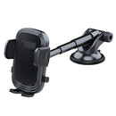 A190+X903 Car Windscreen Dashboard Sucker Mount 3-Phase Telescopic Long Arm Phone Holder