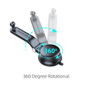 A190+X157 Car Phone Holder Dashboard Sucker Mount Stand Retractable Clamp Arm