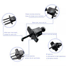 A190+X158 Car Phone Holder Air Vent Mini Hook Mount Phone Holder