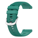 For Huawei Watch GT3 46mm 22mm Solid Color Soft Silicone Watch Band(Green)