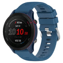 For Huawei GT2 46mm 22mm Solid Color Soft Silicone Watch Band(Blue)