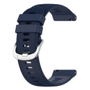 For Huawei GT2 46mm 22mm Solid Color Soft Silicone Watch Band(Midnight Blue)