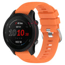 For Honor Magic Watch 2 46mm 22mm Solid Color Soft Silicone Watch Band(Orange)
