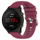 For Honor Magic Watch 2 46mm 22mm Solid Color Soft Silicone Watch Band(Wine Red)