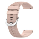 For Honor Magic Watch 2 46mm 22mm Solid Color Soft Silicone Watch Band(Pink)