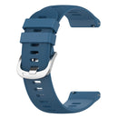 For Honor Magic Watch 2 46mm 22mm Solid Color Soft Silicone Watch Band(Blue)