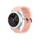 For Garmin Venu SQ 20mm Solid Color Soft Silicone Watch Band(Pink)