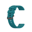 For Garmin Venu SQ 20mm Solid Color Soft Silicone Watch Band(Green)