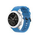 For Amazfit GTS 2 Mini 20mm Solid Color Soft Silicone Watch Band(Blue)
