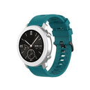 For Amazfit GTS 2 Mini 20mm Solid Color Soft Silicone Watch Band(Green)