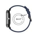 For Amazfit GTS 2 Mini 20mm Solid Color Soft Silicone Watch Band(Purple)