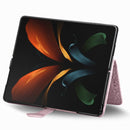 For Samsung Galaxy Z Fold4 Mandala Flower Embossed Leather Phone Case(Rose Gold)