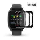 2 PCS For Garmin Venu SQ 2 ENKAY 3D Full Coverage Soft PC Edge + PMMA HD Screen Protector Film(Sport Version)