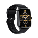 HK20 1.85 inch Color Screen Smart Watch,Support Heart Rate Monitoring/Blood Pressure Monitoring(Black)