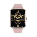 HK20 1.85 inch Color Screen Smart Watch,Support Heart Rate Monitoring/Blood Pressure Monitoring(Gold)