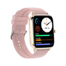 HK20 1.85 inch Color Screen Smart Watch,Support Heart Rate Monitoring/Blood Pressure Monitoring(Gold)