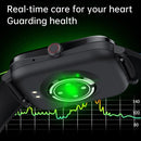 HK20 1.85 inch Color Screen Smart Watch,Support Heart Rate Monitoring/Blood Pressure Monitoring(Silver)