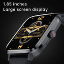 HK20 1.85 inch Color Screen Smart Watch,Support Heart Rate Monitoring/Blood Pressure Monitoring(Silver)
