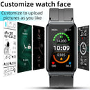 EP01 1.47 inch Color Screen Smart Watch,Support Heart Rate Monitoring/Blood Pressure Monitoring(Pink)