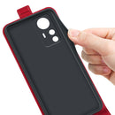 For Xiaomi 12T / 12T Pro / Redmi K50 Ultra R64 Texture Vertical Flip Leather Phone Case(Red)