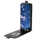 For Motorola Moto G32 R64 Texture Vertical Flip Leather Phone Case(Black)