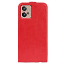 For Motorola Moto G32 R64 Texture Vertical Flip Leather Phone Case(Red)