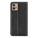 For Motorola Moto G32 Retro-skin Magnetic Suction Leather Phone Case(Black)