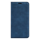 For Motorola Moto G32 Retro-skin Magnetic Suction Leather Phone Case(Dark Blue)