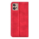 For Motorola Moto G32 Retro-skin Magnetic Suction Leather Phone Case(Red)