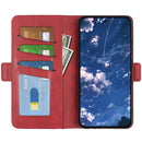 For Motorola Moto G32 Dual-side Magnetic Buckle Leather Phone Case(Red)