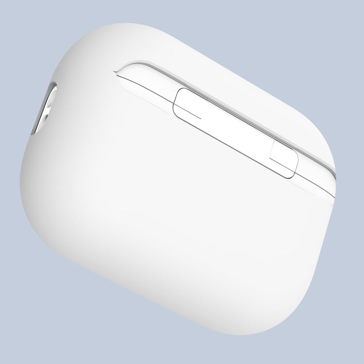 For Apple AirPods Pro 2 2022 ENKAY Ultra-thin Silicone Case(White)